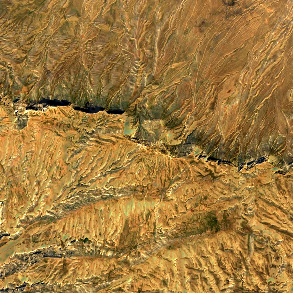 Mount Arlan seen from above (Sentinel-2)