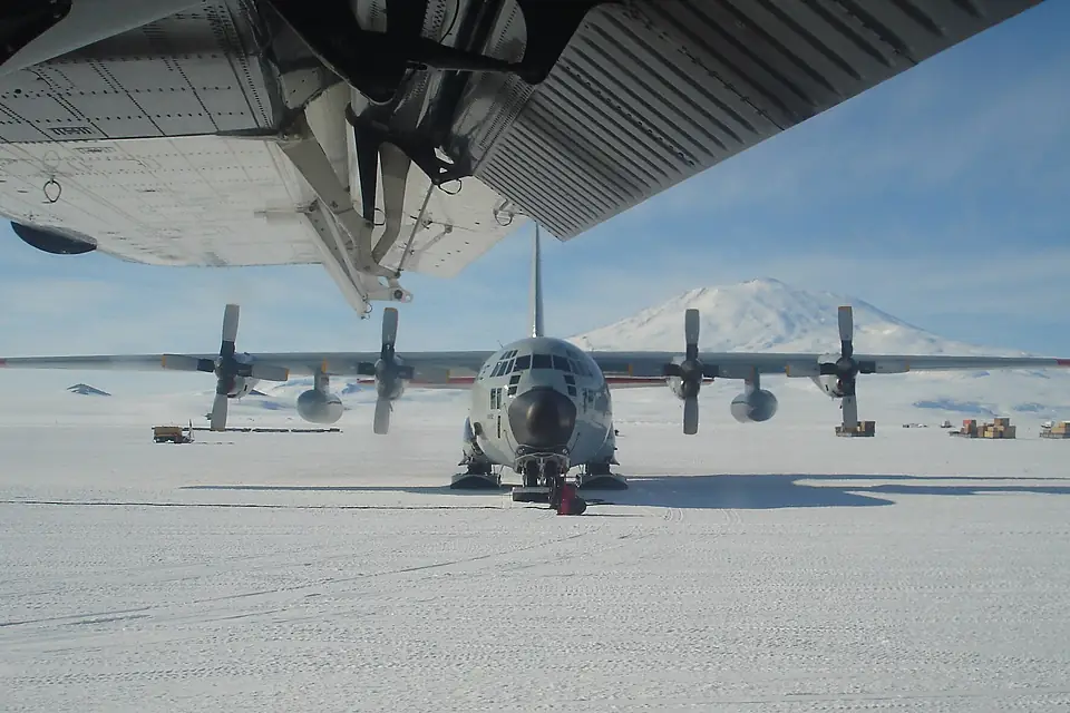 Hercules in Antarctica