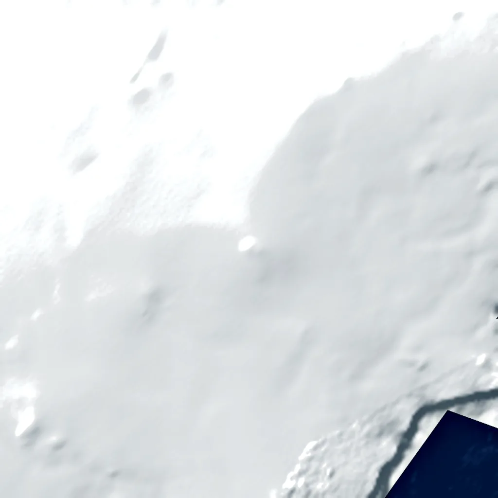 Mount Haddington seen from above (Sentinel-2)