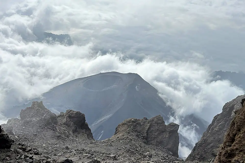 Caldera of Mount Meru Tanzania