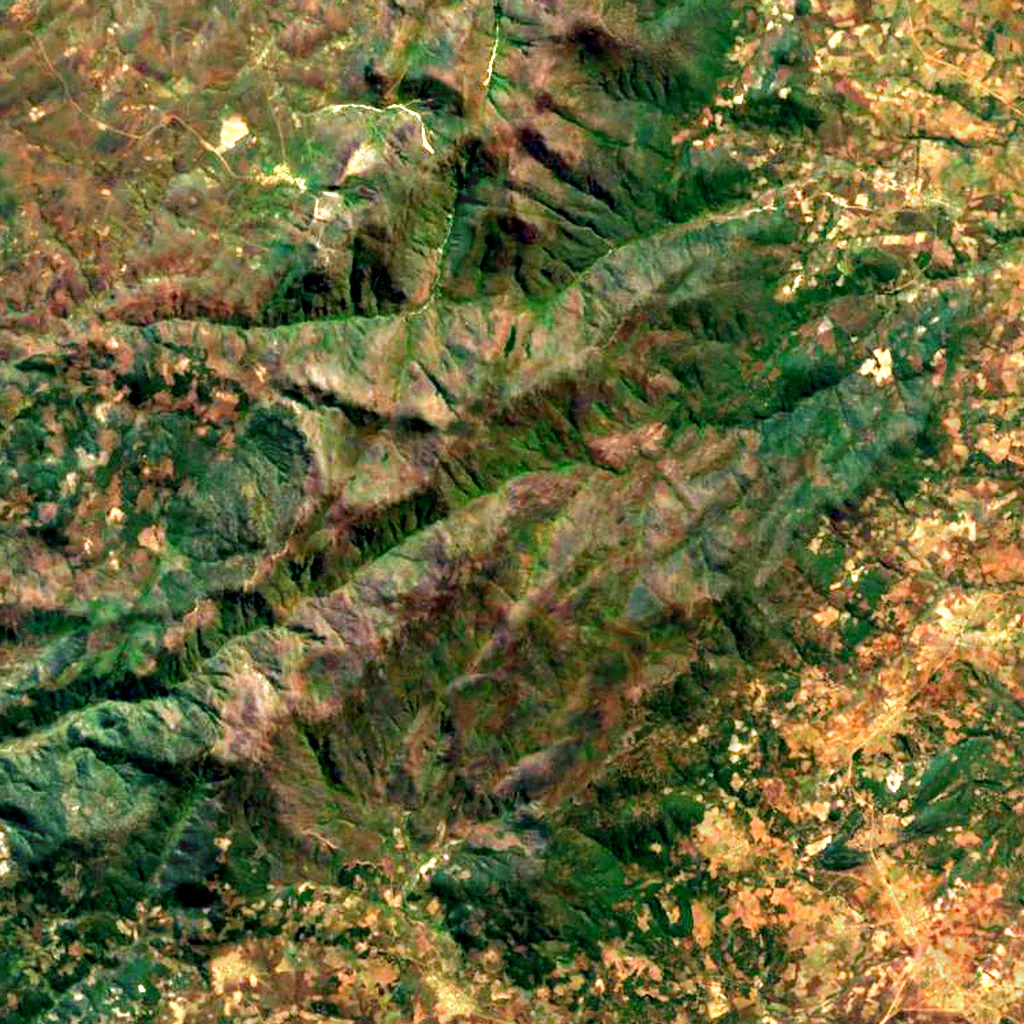 Mount Moco seen from above (Sentinel-2)