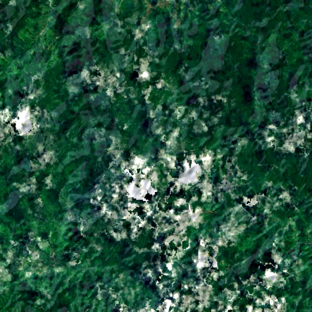 Mount Nasorolevu seen from above (Sentinel-2)