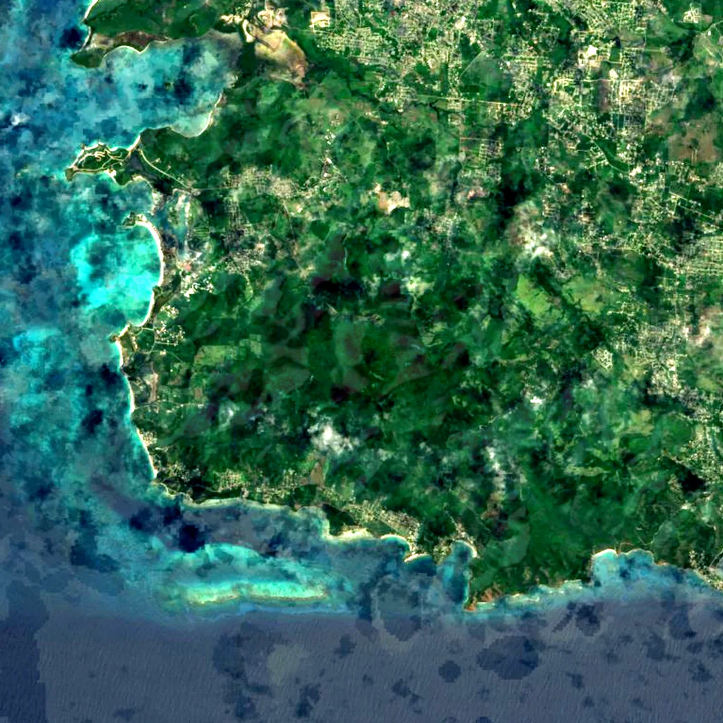 Mount Obama seen from above (Sentinel-2)