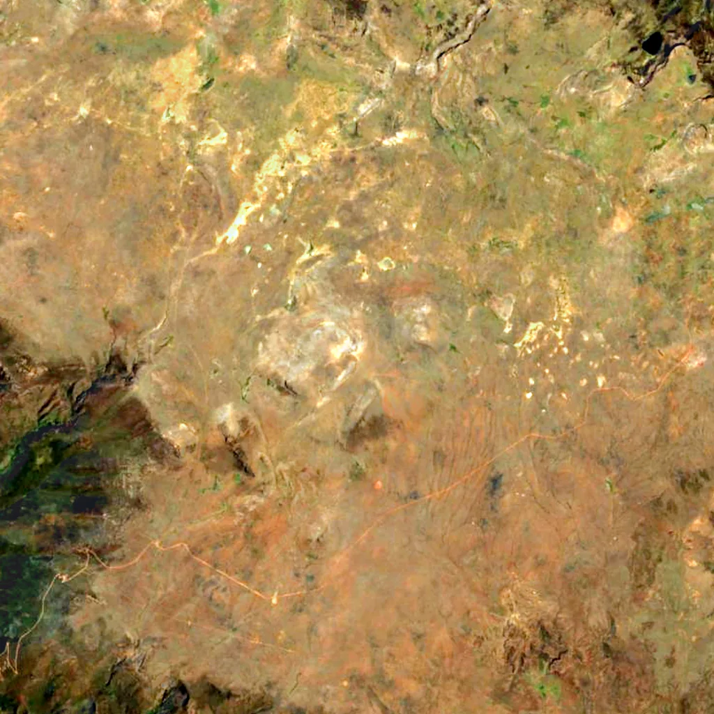 Mount Tullu Demtu seen from above (Sentinel-2)
