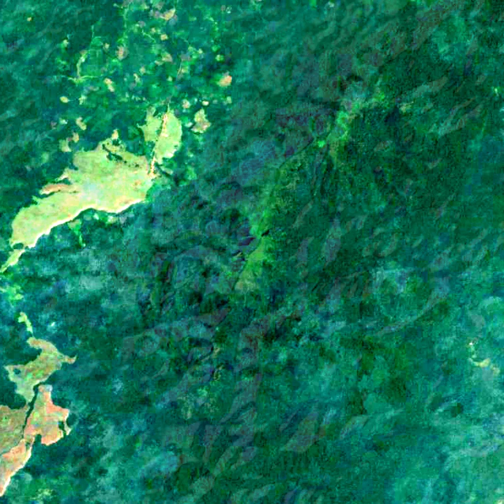 Mount Wuteve seen from above (Sentinel-2)