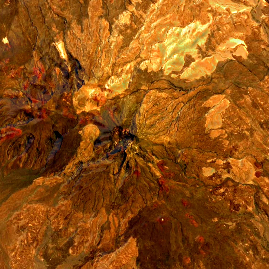 Mousa Ali seen from above (Sentinel-2)