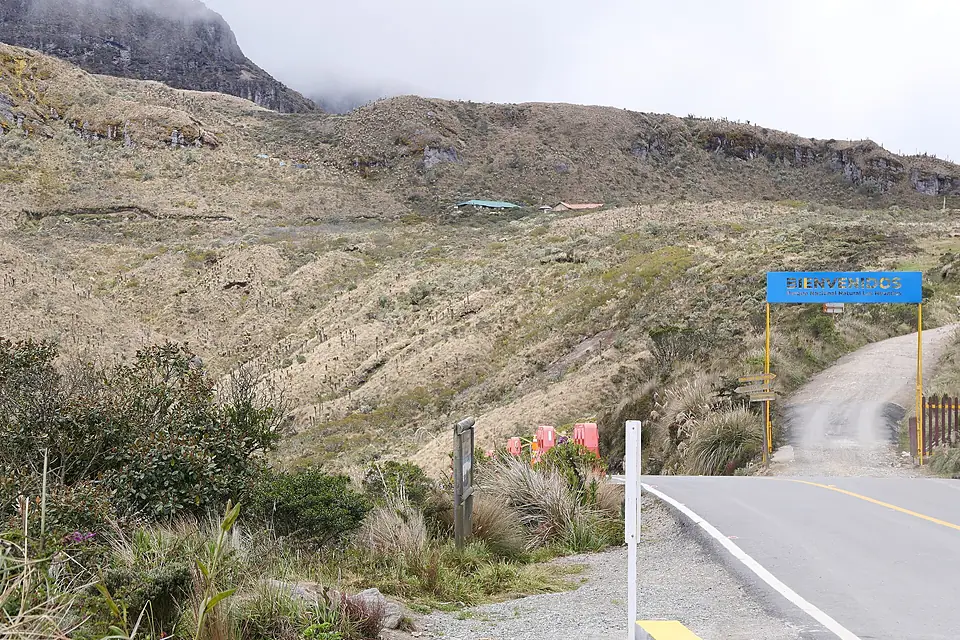 Entrada Parque Nacional los Nevados