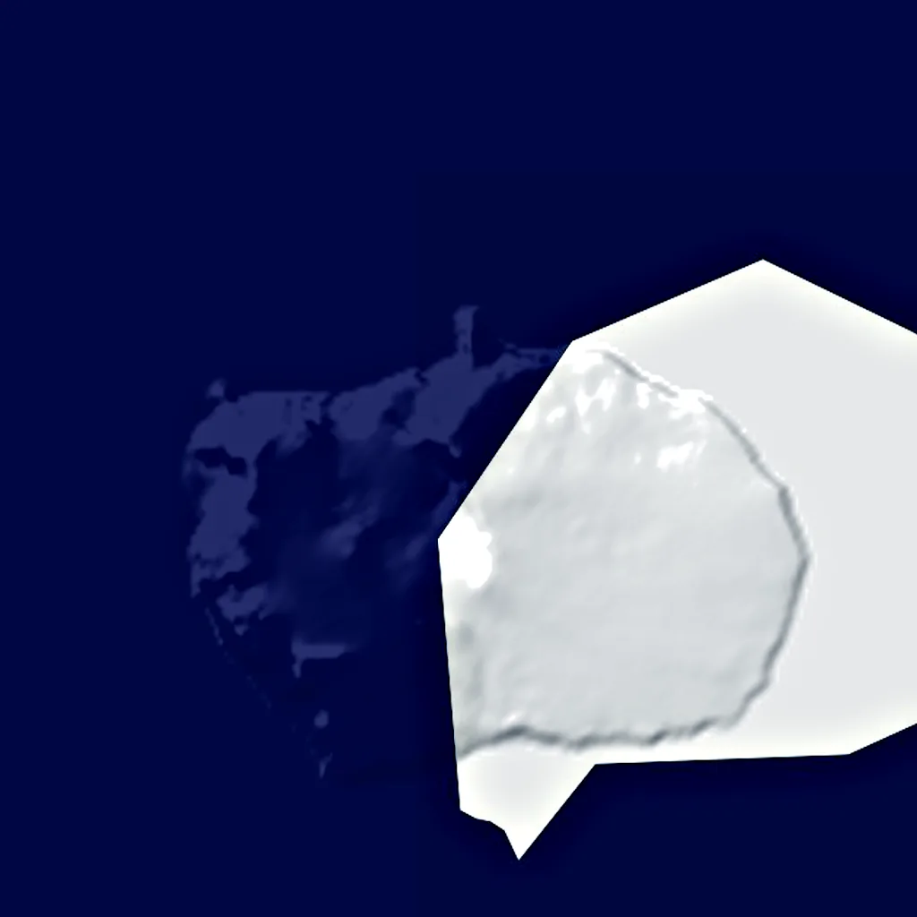 Olavtoppen seen from above (Sentinel-2)