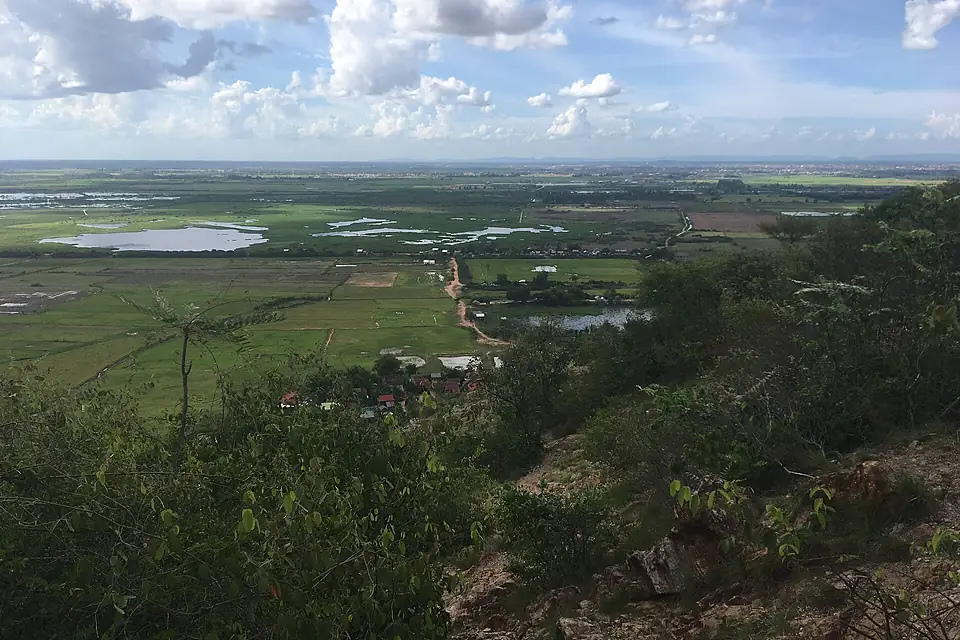 View from Phnom Krom (north)