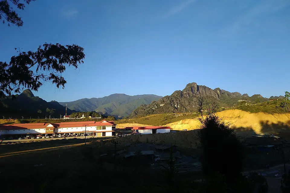 Phou Bia seen from Xaysomboun