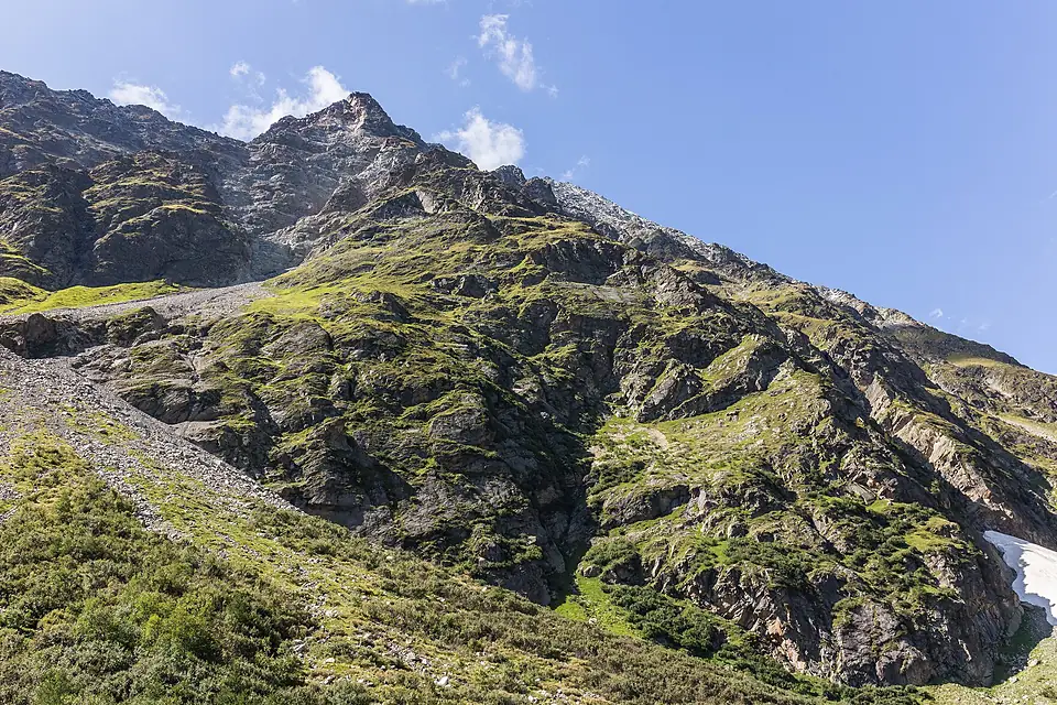 Bergtocht van Lavin door Val Lavinuoz naar Alp dÍmmez (2025m.) 11-09-2019. (actm.) 23