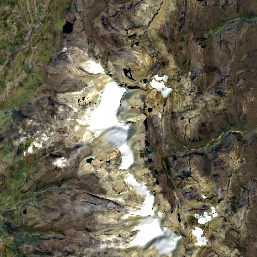 Ritacuba Blanco seen from above (Sentinel-2)