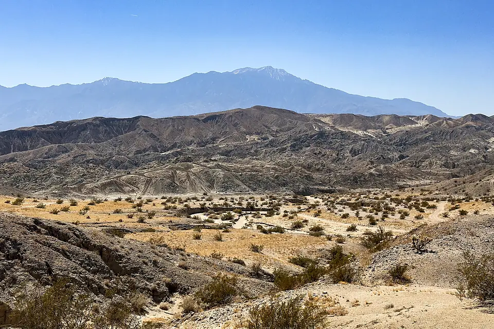 Indio Hills and Mount San Jacinto