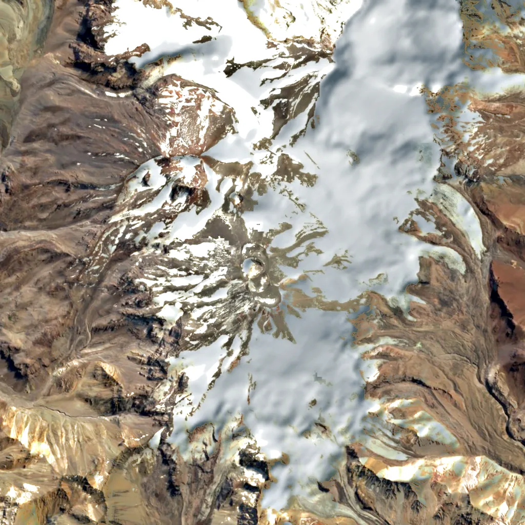 San José seen from above (Sentinel-2)