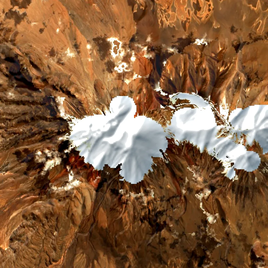 San Pedro seen from above (Sentinel-2)