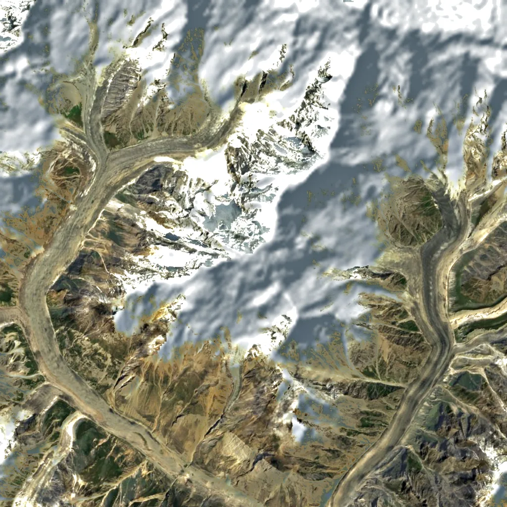 Sangemarmar Sar seen from above (Sentinel-2)