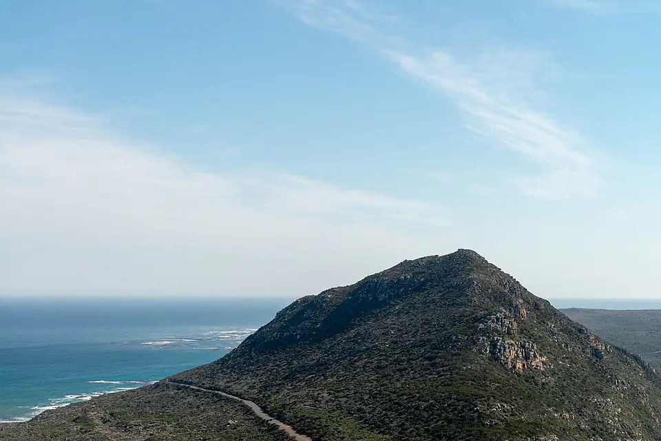 A ridge along the Cape Peninsula