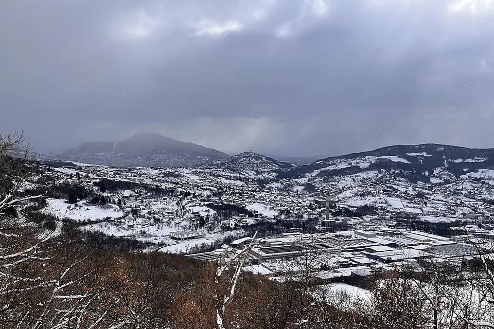 Hum and Trebević from Vogošća 2
