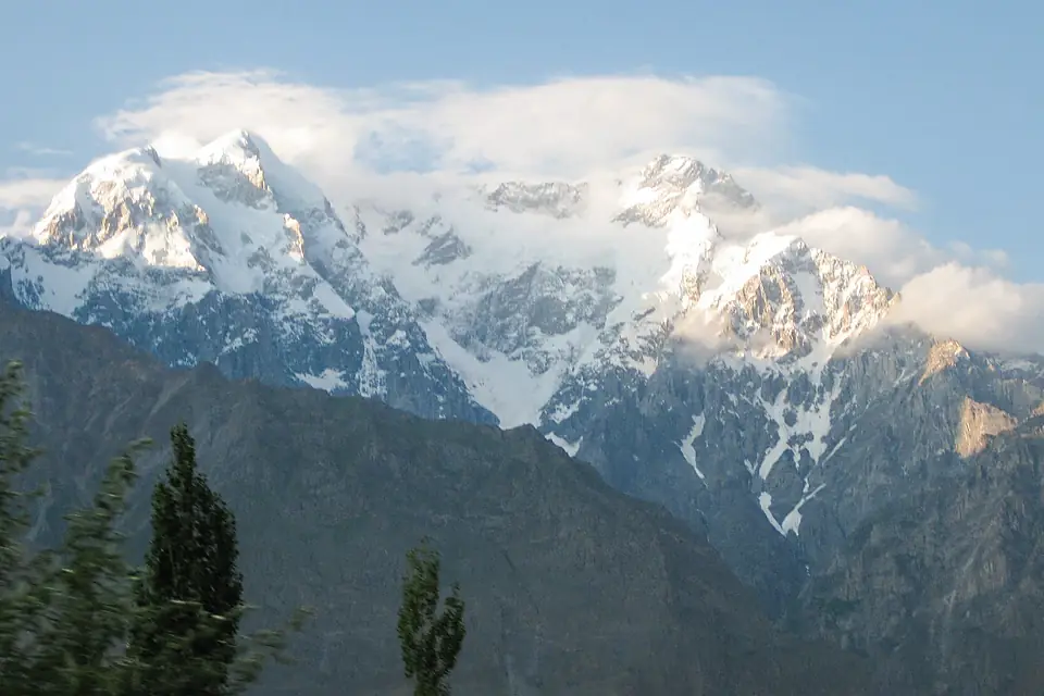Glaciers in Pasu, Hunza