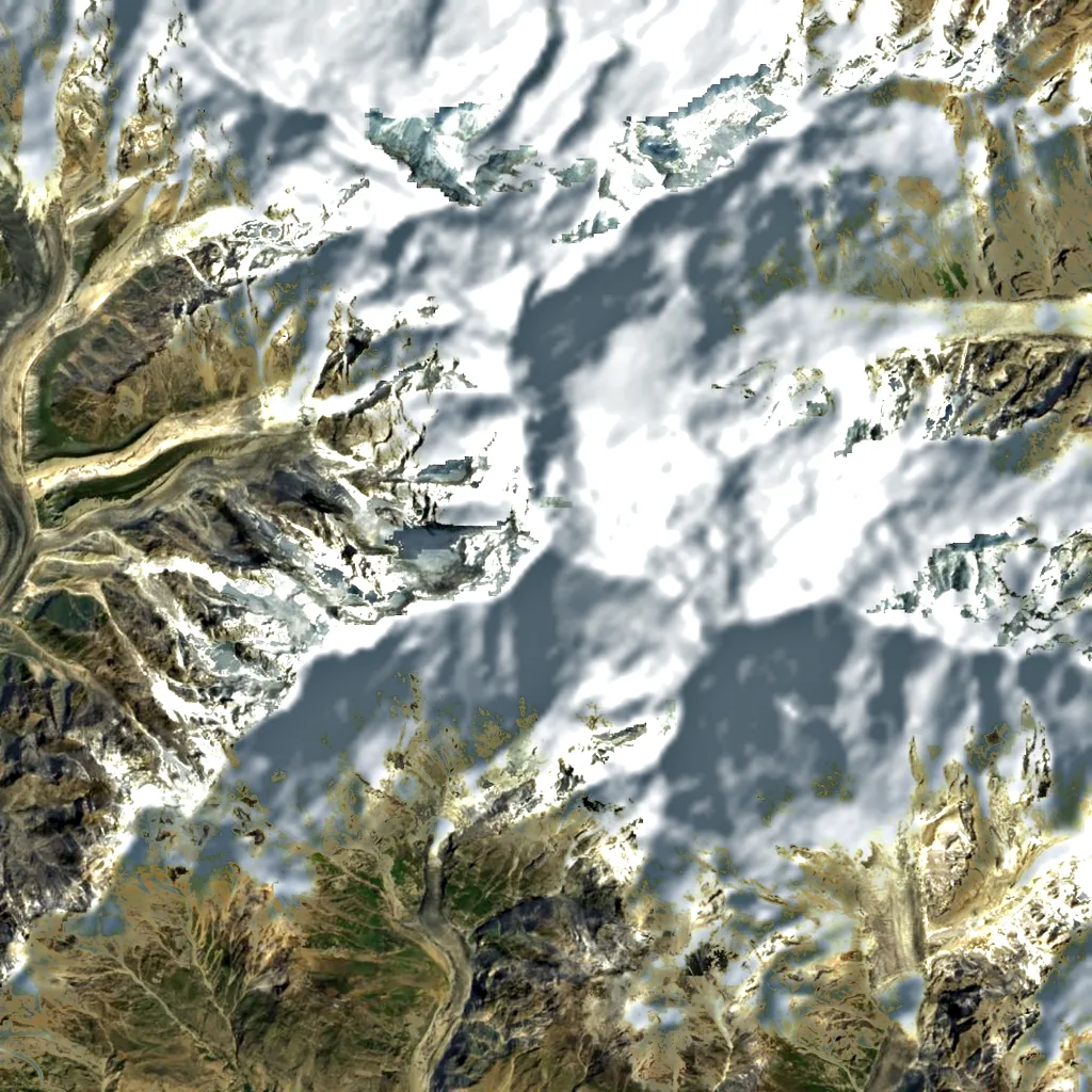 Ultar seen from above (Sentinel-2)