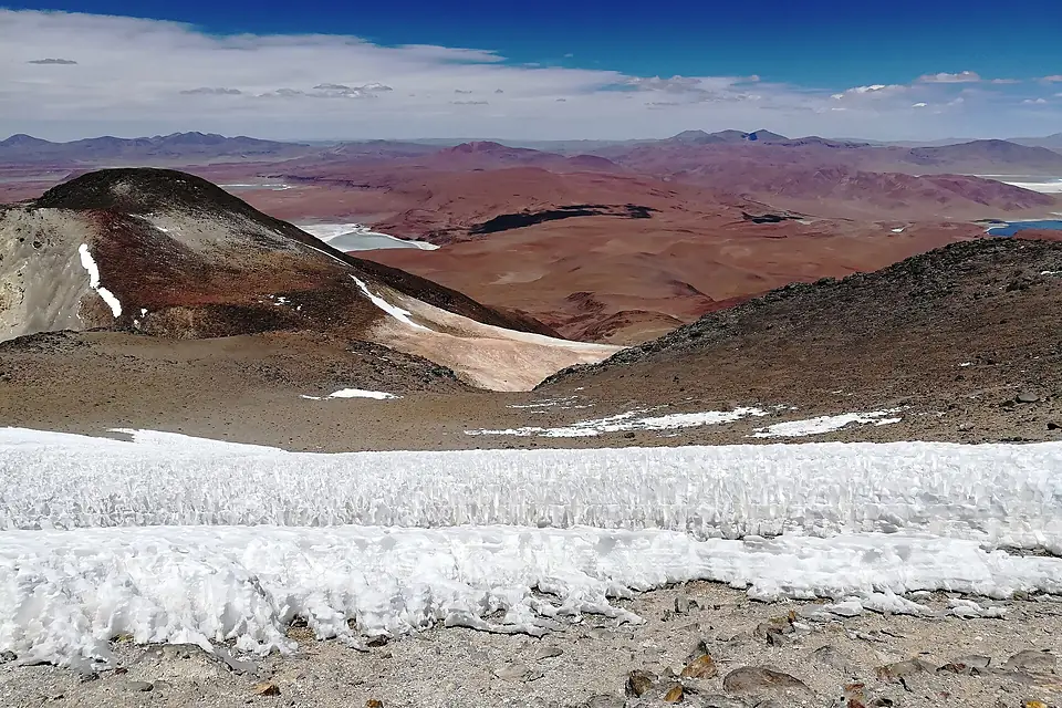 Vista desde el volcan Uturuncu