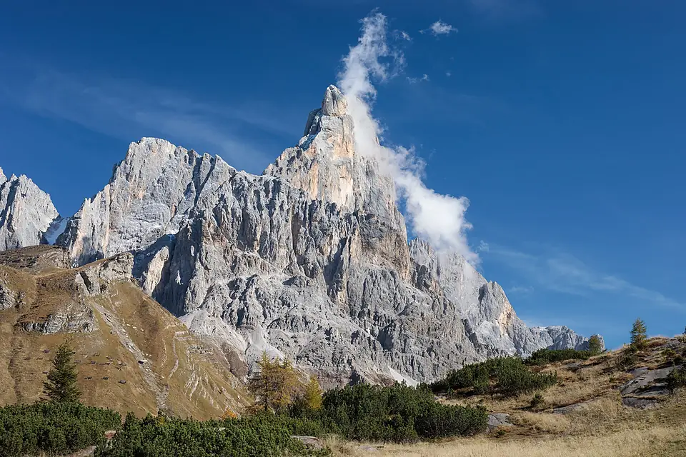 Cima di Vezzana and Cimon della Pala, San Martino di Castrozza, Trentino-Alto Adige, Italy, 2025 October