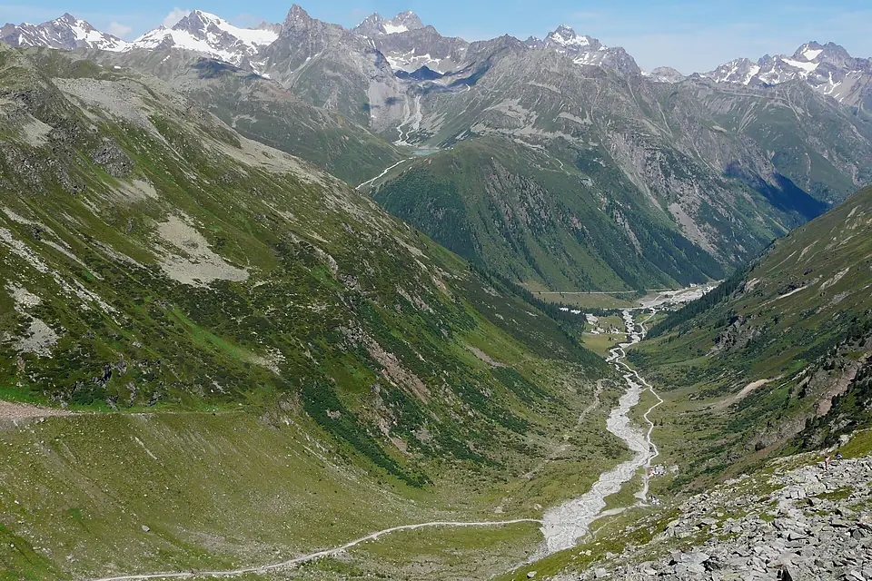 Mittelbergtal Rifflsee