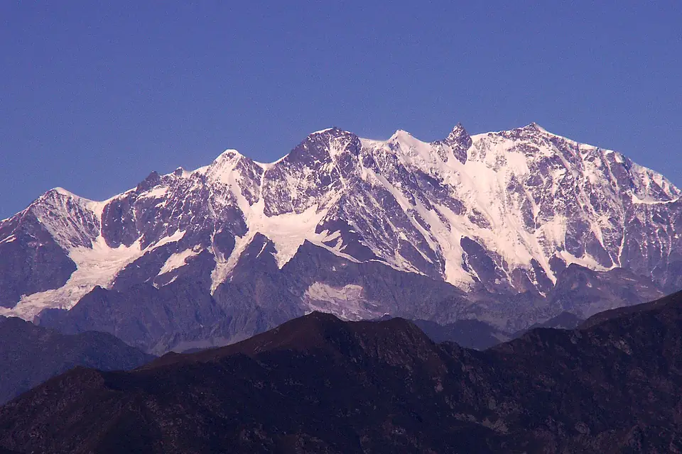 Mont Rose face est du mottarone